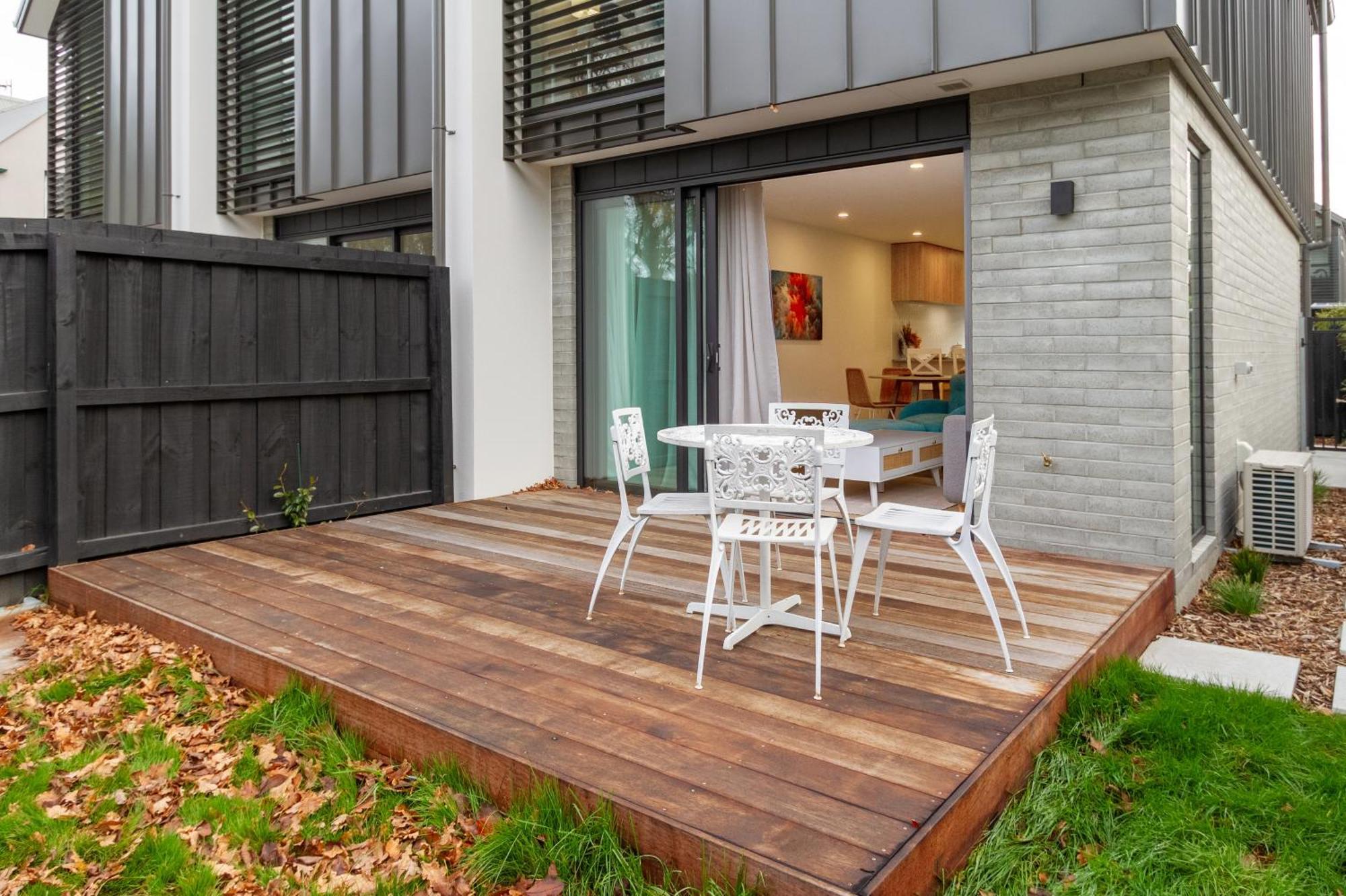 Ferienwohnung Modern 2 Bed 2 Bath Opposite Hagley Park Christchurch Exterior foto