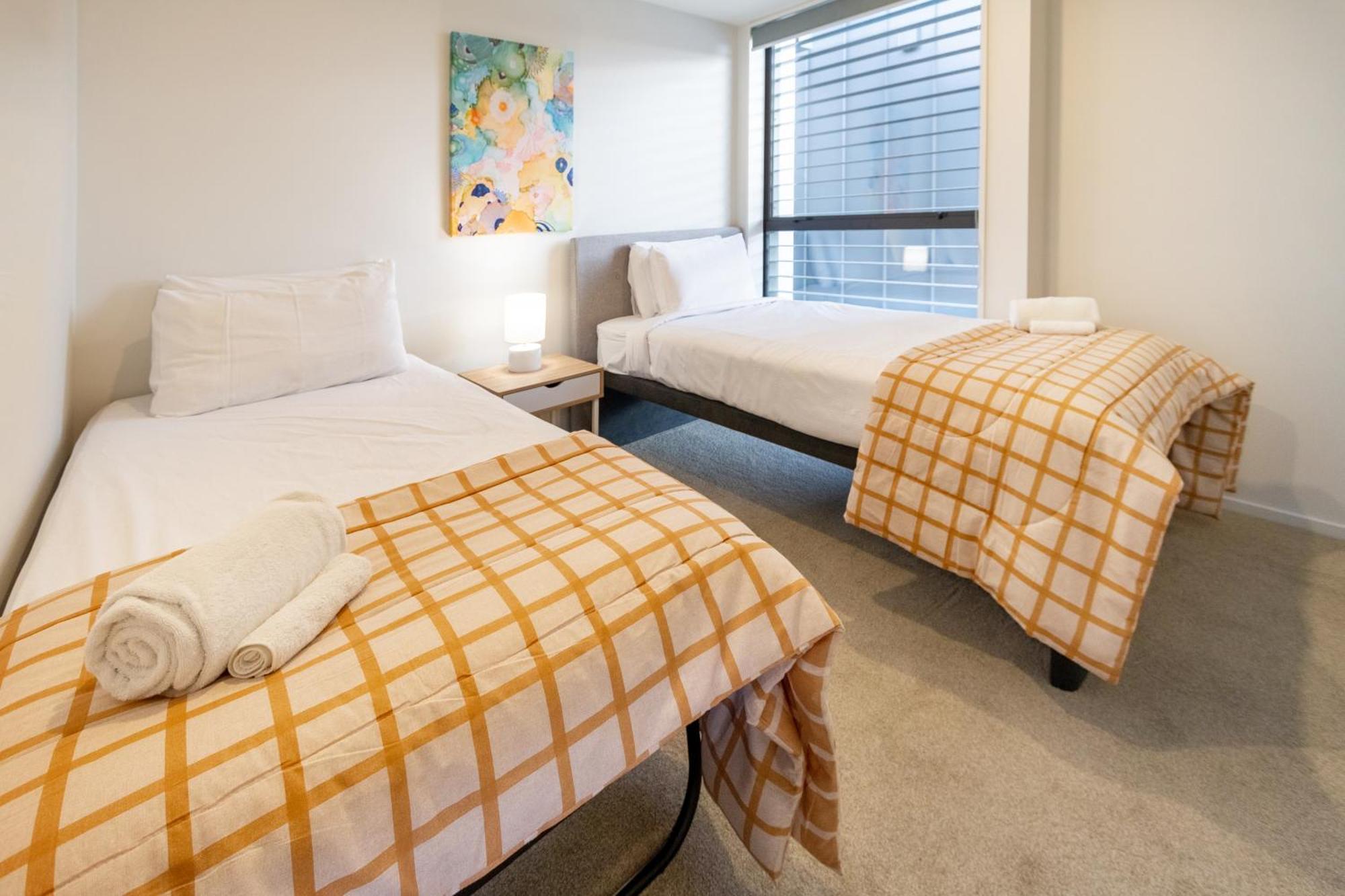 Ferienwohnung Modern 2 Bed 2 Bath Opposite Hagley Park Christchurch Exterior foto