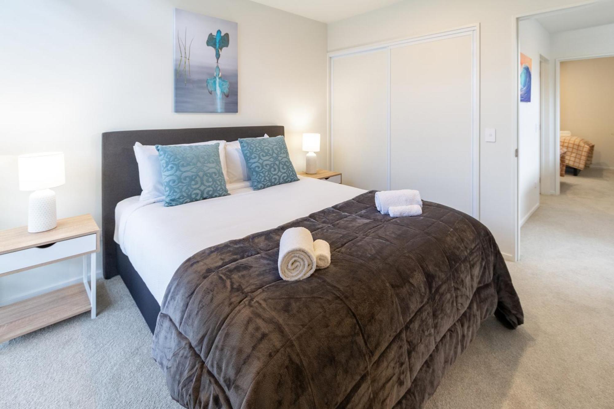 Ferienwohnung Modern 2 Bed 2 Bath Opposite Hagley Park Christchurch Exterior foto
