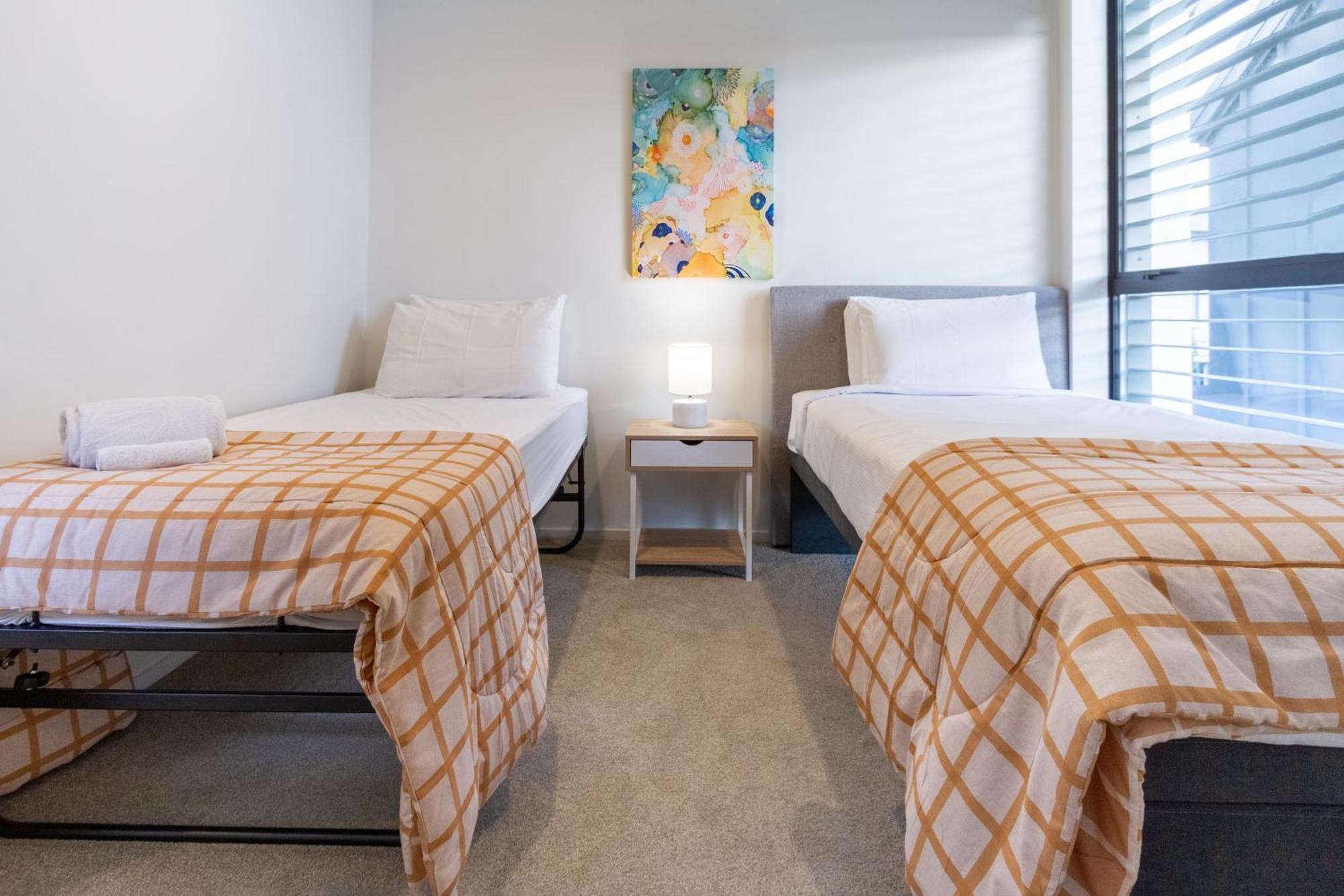 Ferienwohnung Modern 2 Bed 2 Bath Opposite Hagley Park Christchurch Exterior foto
