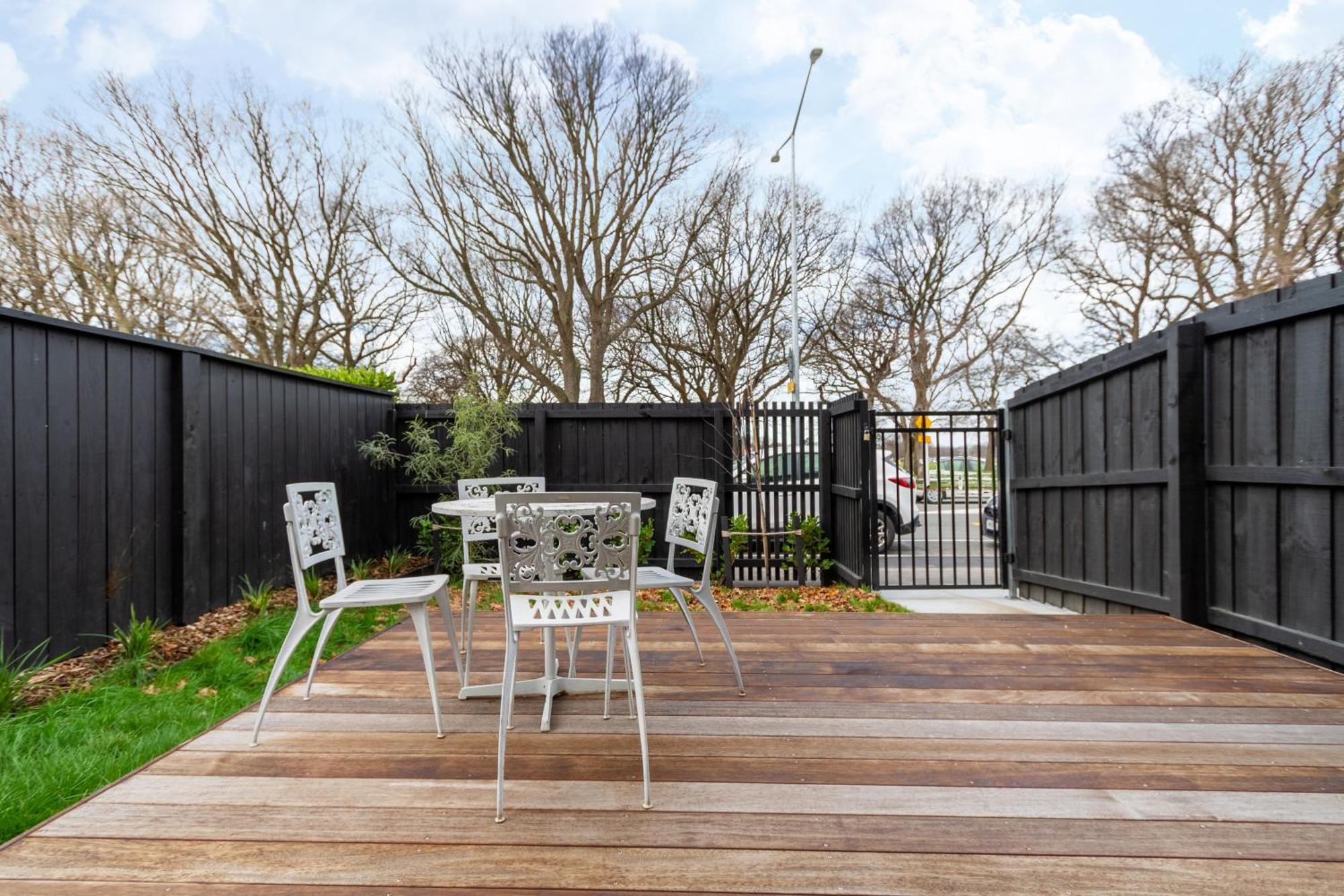 Ferienwohnung Modern 2 Bed 2 Bath Opposite Hagley Park Christchurch Exterior foto